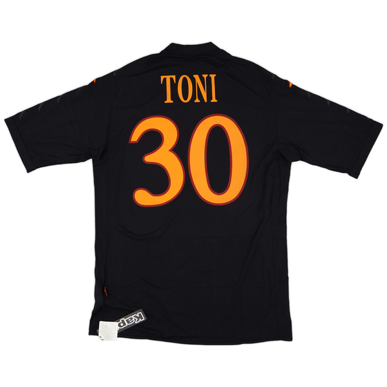 2009-10 Roma Third Shirt Toni #30 (XXL)