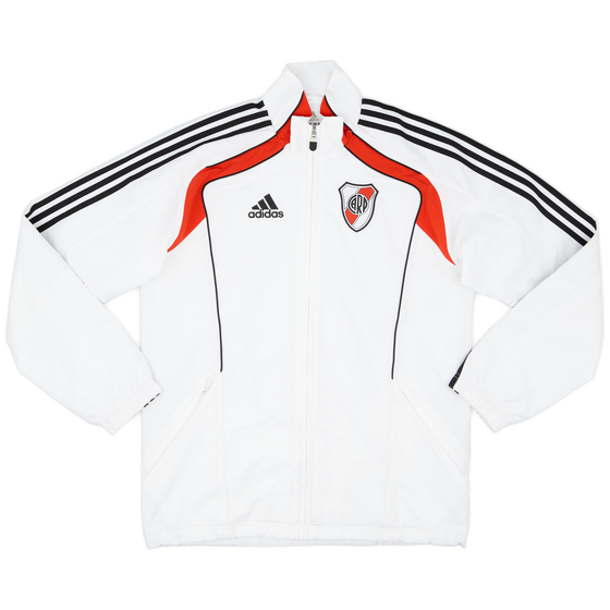 2010-11 River Plate adidas Track Jacket - 9/10 - (M)