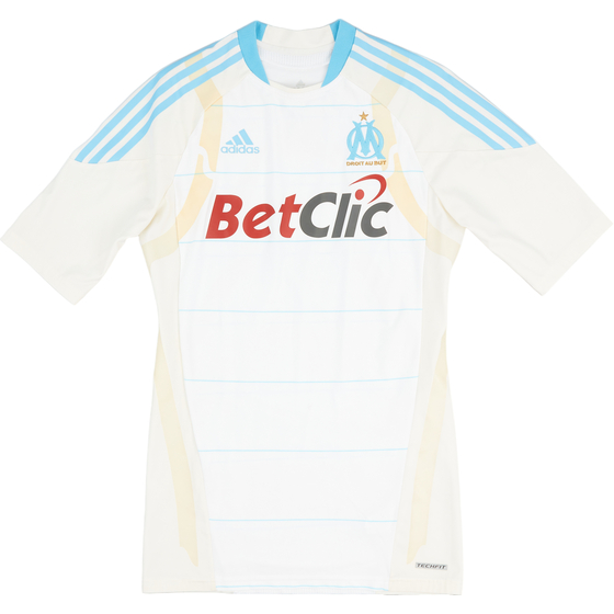 2010-11 Olympique Marseille Player TechFit Issue Home Shirt - 9/10 - (L)