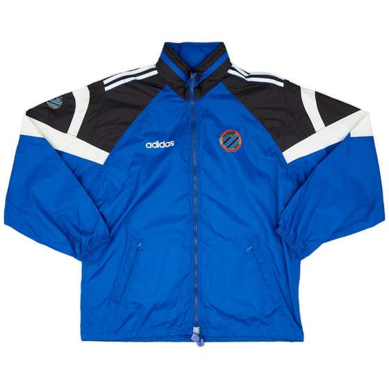 1996-97 Club Brugge adidas Rain Jacket - 9/10 - (XXL)