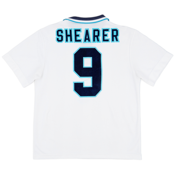 1995-97 England Home Shirt Shearer #9 - 7/10 - (L)