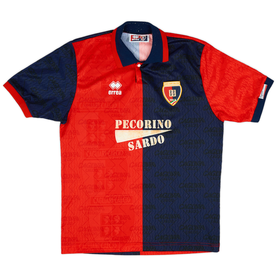1993-94 Cagliari Home Shirt - 7/10 - (L)