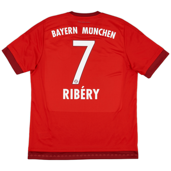 2015-16 Bayern Munich Home Shirt Ribery #7 - 6/10 - (L)