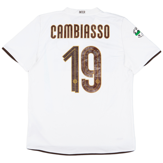2008-09 Inter Milan Away Shirt Cambiasso #19 - 5/10 - (L)