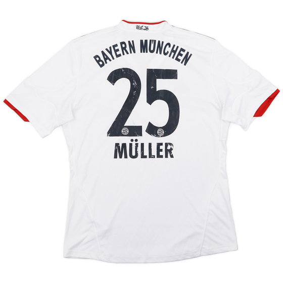 2010-11 Bayern Munich Away Shirt Muller #25 - 5/10 - (L)