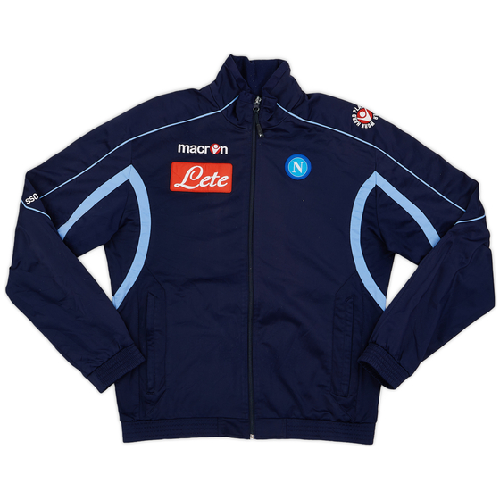 2010-11 Napoli Macron Track Jacket - 8/10 - (M)