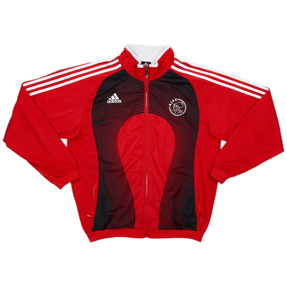 2007-08 Ajax adidas Track Jacket - 9/10 - (L)