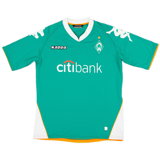 2007-08 Werder Bremen 'Signed' Home Shirt - 9/10 - (XL)