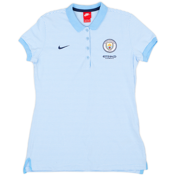 2016-17 Manchester City Nike Polo Shirt - 9/10 - (Women's L)