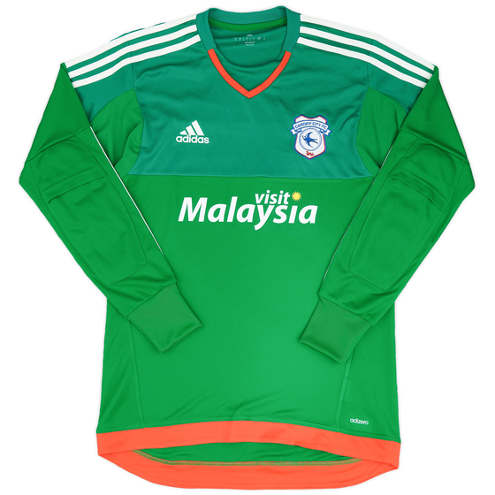 2015-16 Cardiff GK Shirt - 9/10 - (S)