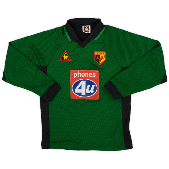 1999-01 Watford GK Shirt - 9/10 - (S.Boys)