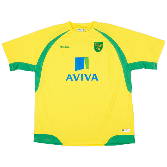 2010-11 Norwich Home Shirt - 10/10 - (XXL)