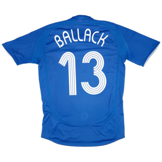 2006-08 Chelsea Home Shirt Ballack #13 - 7/10 - (M)