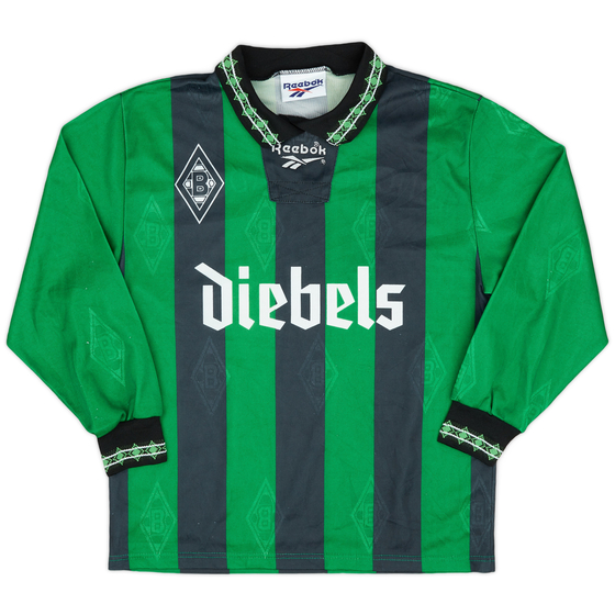 1995-96 Borussia Monchengladbach Away L/S Shirt - 8/10 - (XS)