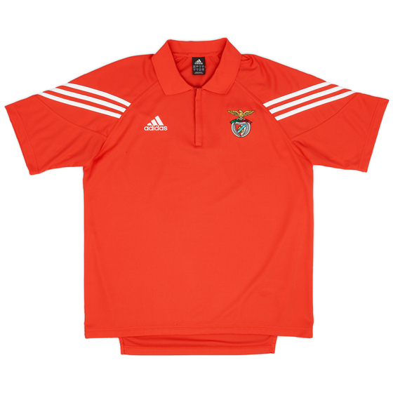 2003-04 Benfica adidas 1/4 Zip Training Shirt - 8/10 - (L)