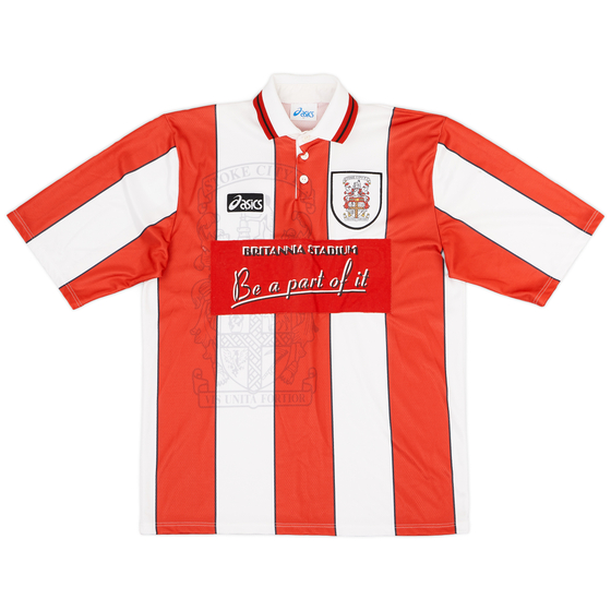 1995-96 Stoke City Home Shirt - 9/10 - (XL)