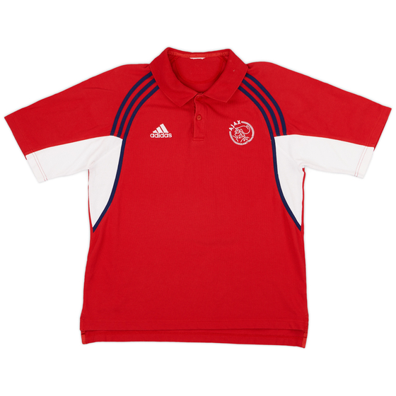 2000-01 Ajax adidas Polo Shirt - 9/10 - (XL)