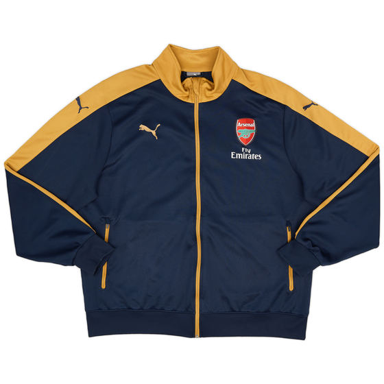 2015-16 Arsenal Puma Track Jacket - 9/10 - (XXL)