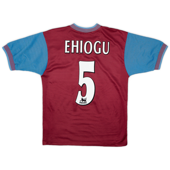 1997-98 Aston Villa Home Shirt Ehiogu #5 - 9/10 - (S)