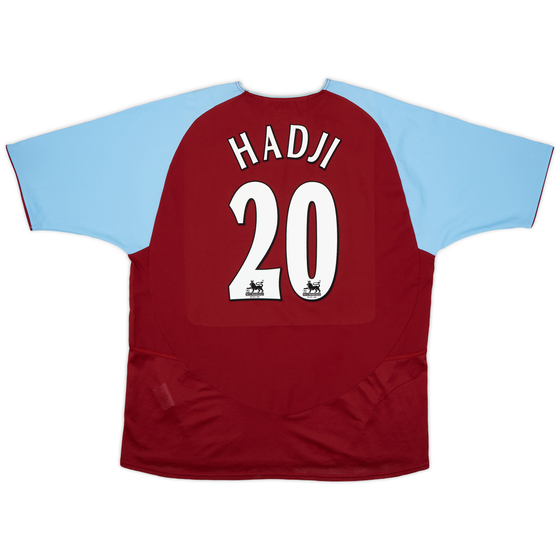 2003-04 Aston Villa Home Shirt Hadji #20 - 8/10 - XL