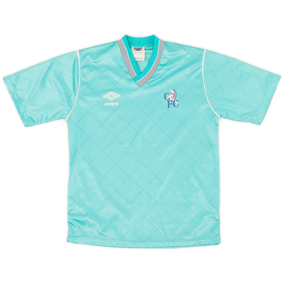 1987-89 Chelsea Away Shirt - 9/10 - (M.Boys)