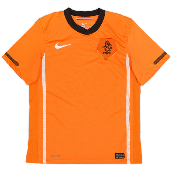 2010-11 Netherlands Home Shirt - 9/10 - (XS)