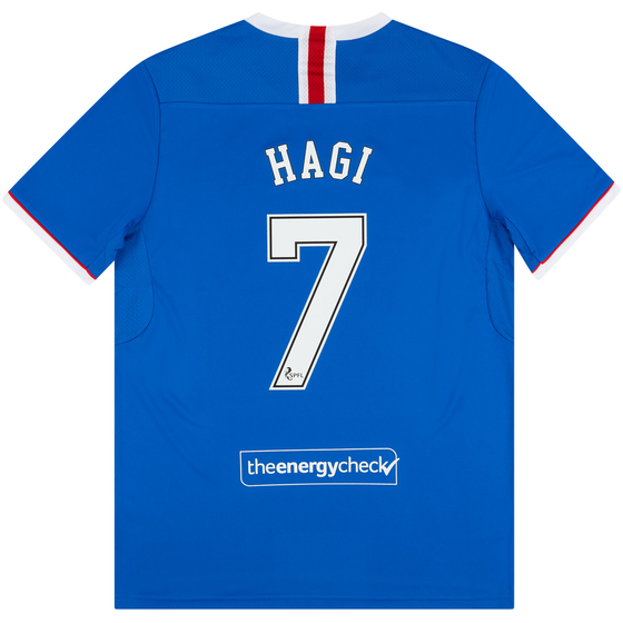 2020-21 Rangers Special Edition 'Champions 55 20/21' Home Shirt Hagi #7
