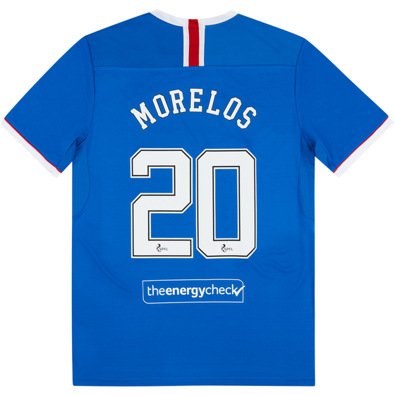 2020-21 Rangers Special Edition 'Champions 55 20/21' Home Shirt Morelos #20
