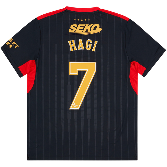 2021-22 Rangers Player Issue Pro '150 Years Anniversary' Away Shirt Hagi #7