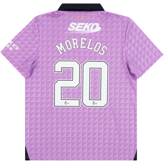 2021-22 Rangers Player Issue Pro '150 Years Anniversary' Third Shirt Morelos #20