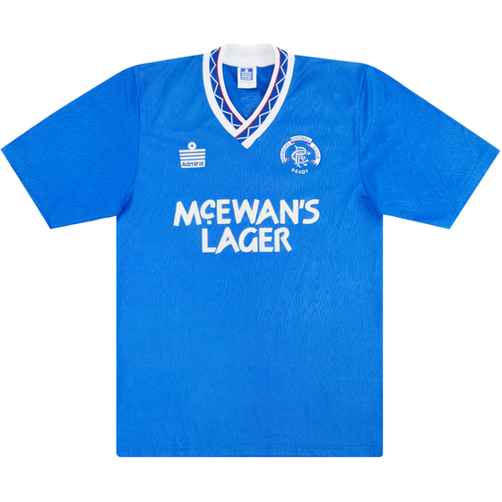 1990-92 Rangers Home Shirt - 8/10 - (S)
