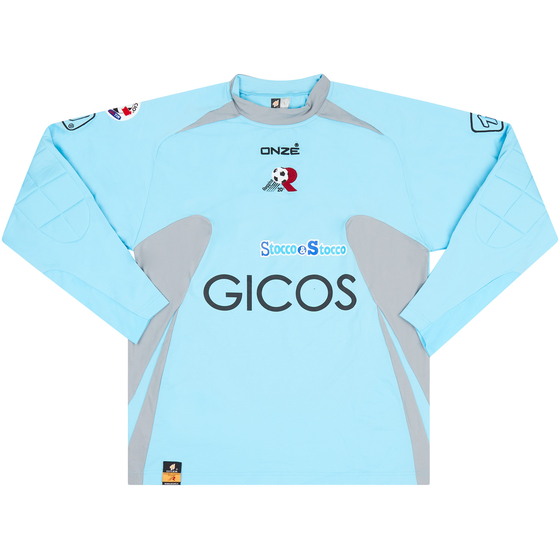 2005-06 Reggina Match Issue Coppa Italia GK Shirt Pelizzoli #1