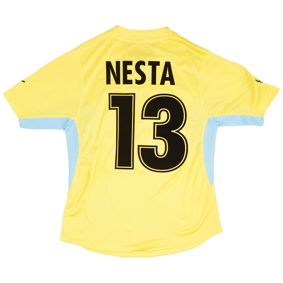 2001-02 Lazio Away Shirt Nesta #13 - 7/10 - (M)