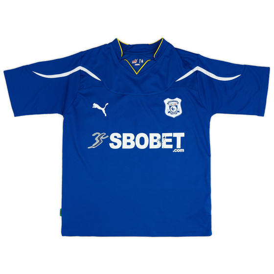 2010-11 Cardiff Home Shirt - 5/10 - (L)
