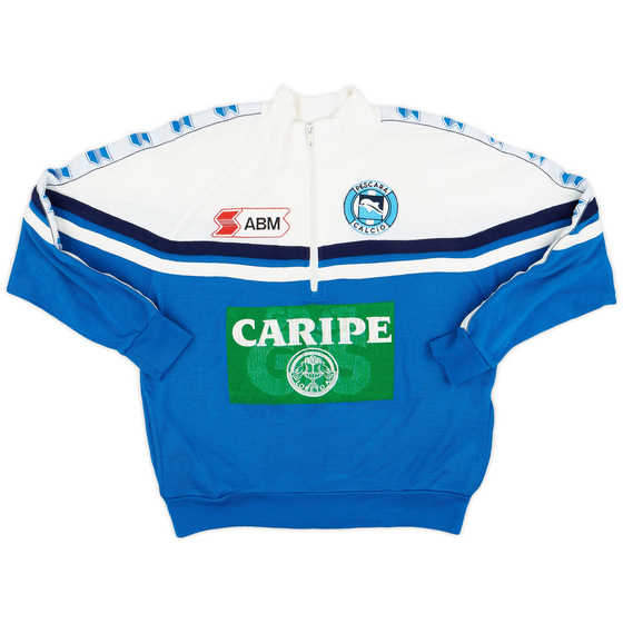 1990-91 Pescara ABM 1/4 Zip Track Jacket - 6/10 - (S)