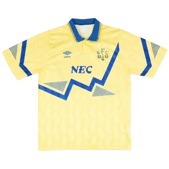 1990-92 Everton Away Shirt - 8/10 - (L)