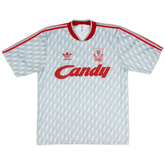 1989-91 Liverpool Away Shirt - 8/10 - (M/L)