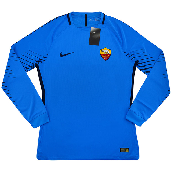 2017-18 Roma Player Issue GK Third Shirt (XXL)