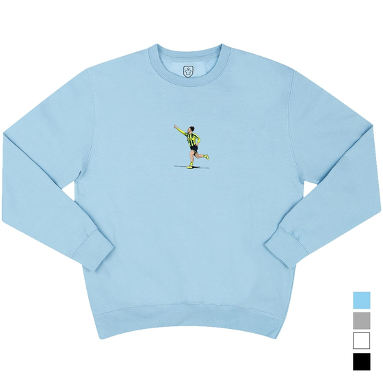 Jack Grealish 98/99 Manchester City Away Shirt Graphic Sweat Top