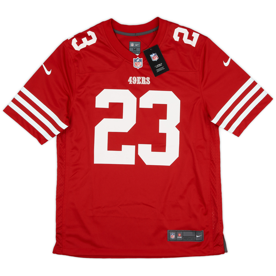 2022-23 San Francisco 49ers McCaffrey #23 Nike Game Home Jersey (3XL)