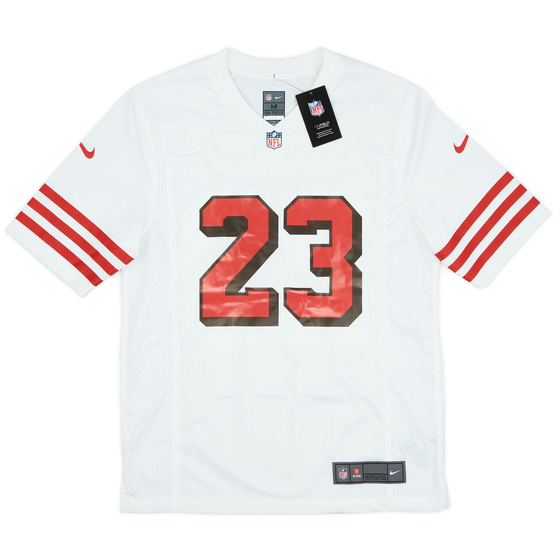 2022-23 San Francisco 49ers McCaffrey #23 Nike Game Alternate Jersey (L)