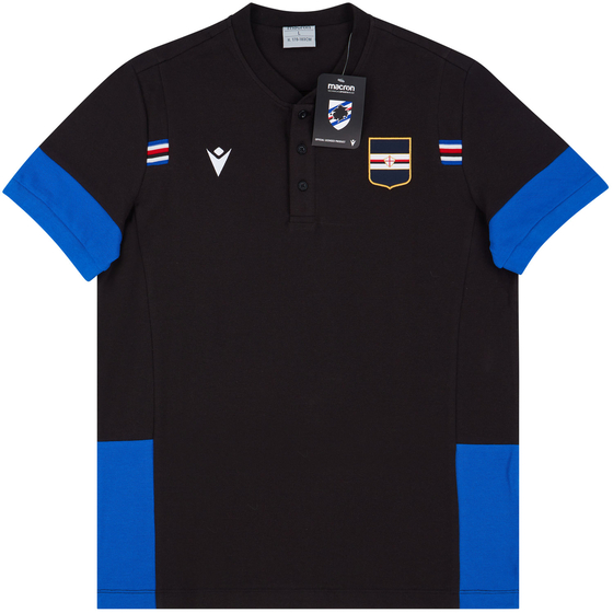 2020-21 Sampdoria Macron Polo T-Shirt