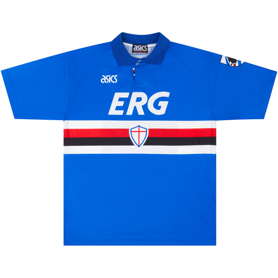 1992-94 Sampdoria Home Shirt - 8/10 - (XL)