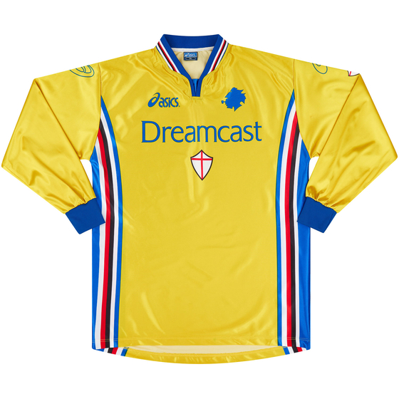 1999-00 Sampdoria L/S Third Shirt - 8/10 - (XL)