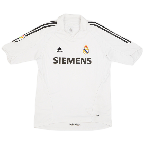 2005-06 Real Madrid Home Shirt - 6/10 - (L)