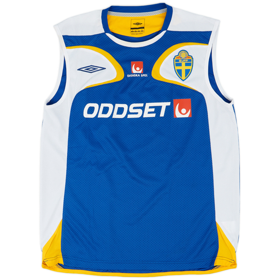 2006-07 Sweden Umbro Training Vest - 9/10 - (L)