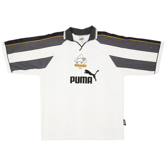 1995-97 Derby Home Shirt - 6/10 - (XL)