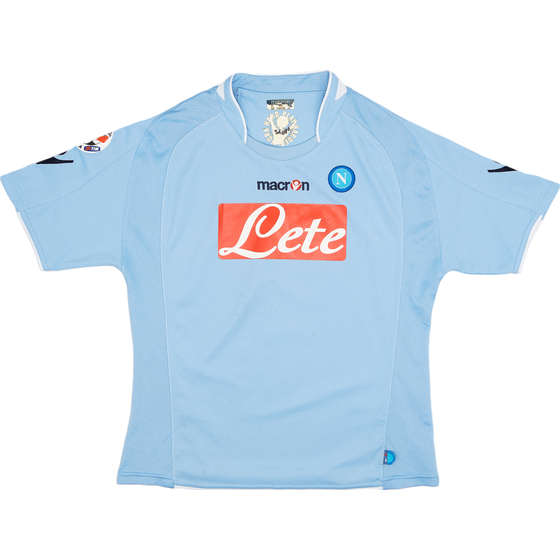 2009-10 Napoli Home Shirt - 7/10 - (XS)