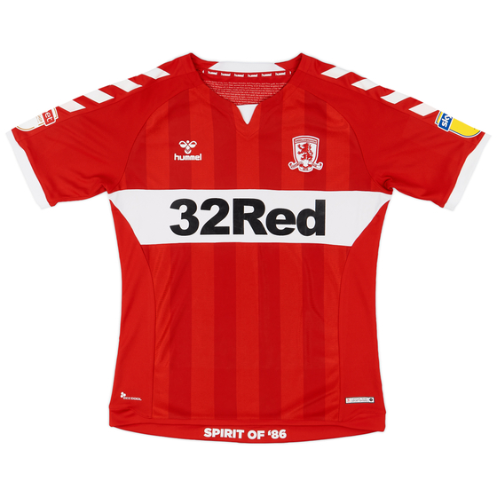 2018-19 Middlesbrough Home Shirt - 7/10 - (M)