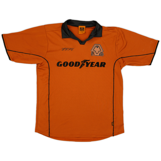 2000-02 Wolves Home Shirt - 8/10 - (Y)
